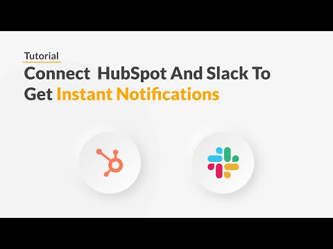 Quickwork | Tutorial: Connect HubSpot And Slack To Get Instant Notifications