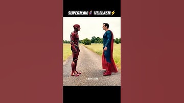 Superman🦸‍♀️ VS Flash⚡ #dc #justiceleague #superman #flash #trending #shorts #viral