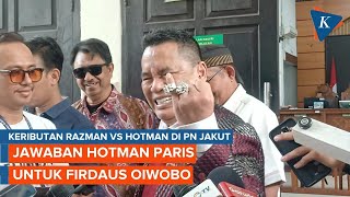 Reaksi Hotman Paris Soal Firdaus Oiwobo Bilang Gak Kelas Lamborghini
