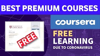 Coursera Best Premium Courses Free [2020] Hindi- Get Lifetime Free Access