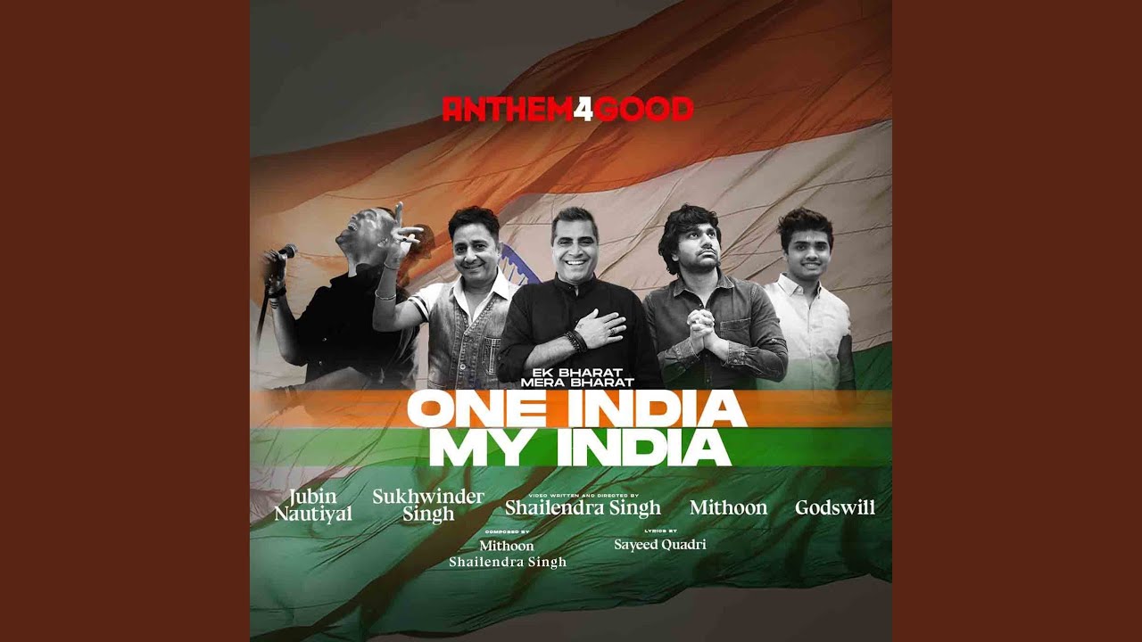 One India My India Shailendra Singh  Mihtoons Anthem4good