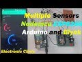 Arduino IOT Project: Monitor Multiple analog sensors using Nodemcu ESP8266  and blynk