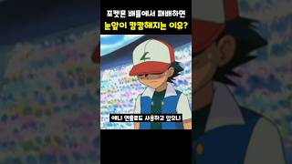 포켓몬 배틀에서 패배하면 눈앞이 캄캄해지는 이유? #포켓몬스터
