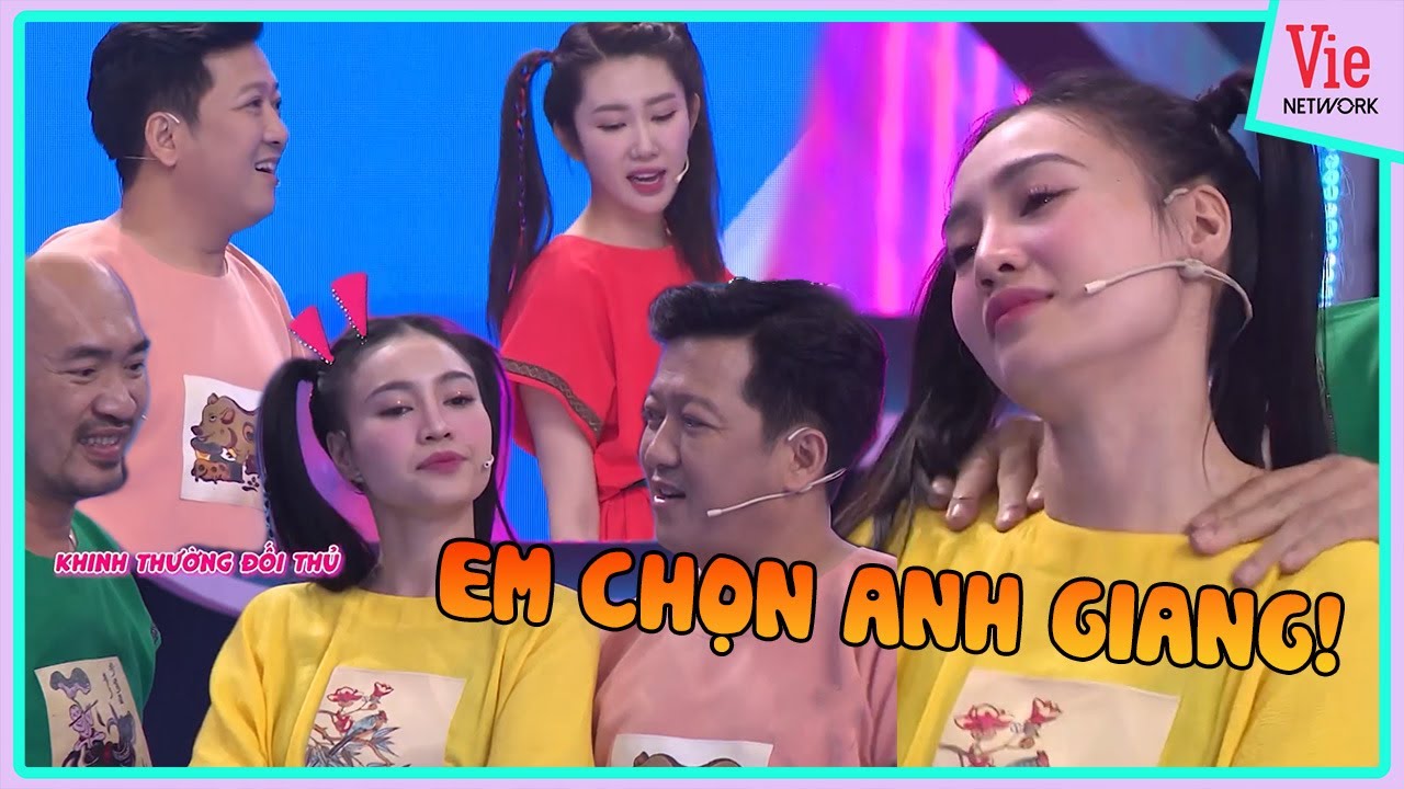 Những lần Lan Ngọc vênh mặt THÁCH THỨC anh già Trường Giang | 7 Nụ Cười Xuân