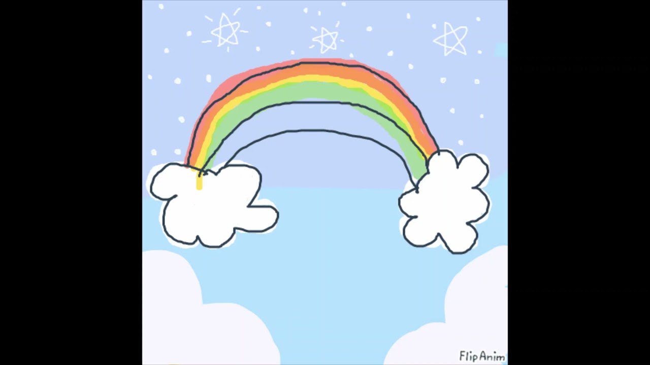 A Rainbow! | Drawing With a Mouse Test