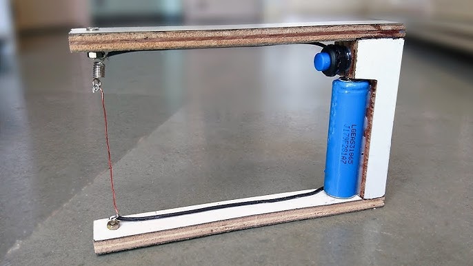 9v battery made into a hot wire foam cutting tool - video - Everything  Else - Glowforge Owners Forum