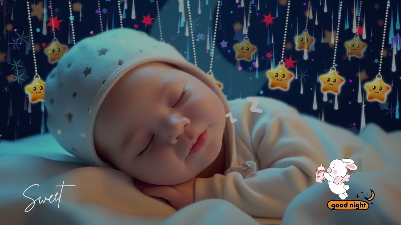Instant Baby Sleep in 3 Minutes 💤 Baby Sleep Music 🌙 Soft Calm Night 🎶 Mozart & Brahms Lullabies