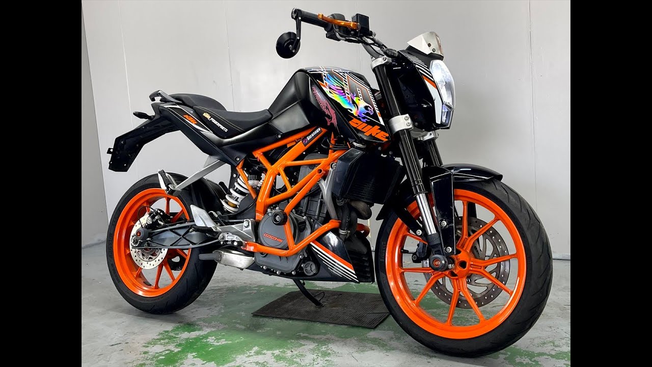 販売車両紹介】KTM 250デューク JGE40 佐賀武雄 Garage-J イオ 詳細は