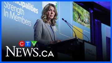 Premier Danielle Smith discusses pipeline MOU at UCP convention