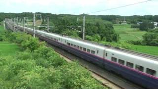 東北新幹線 E2-1000はやて+E3こまち　275km/h