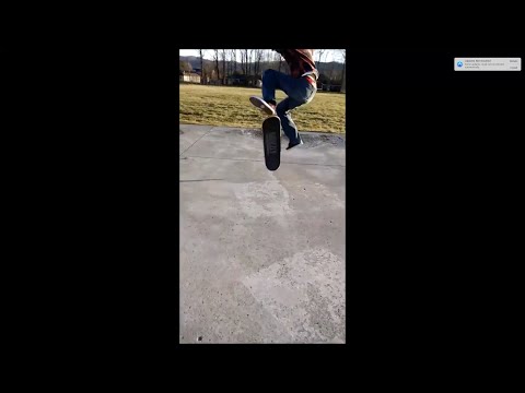 TODAY I LEARNED FRONTSIDE FLIPS