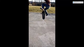 TODAY I LEARNED FRONTSIDE FLIPS