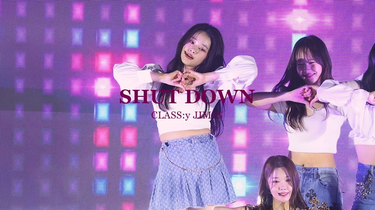 230812 남서울대 SHUT DOWN 클라씨 원지민 직캠 CLASSy JIMIN focus FANCAM