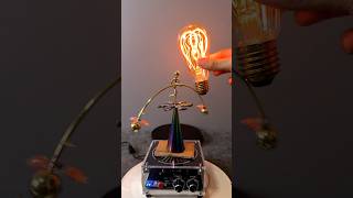 Lightning power#LightningE #TeslaCoil #HighVoltage  #ViralShorts
