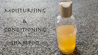 How to make moisturizing and conditioning shampoo