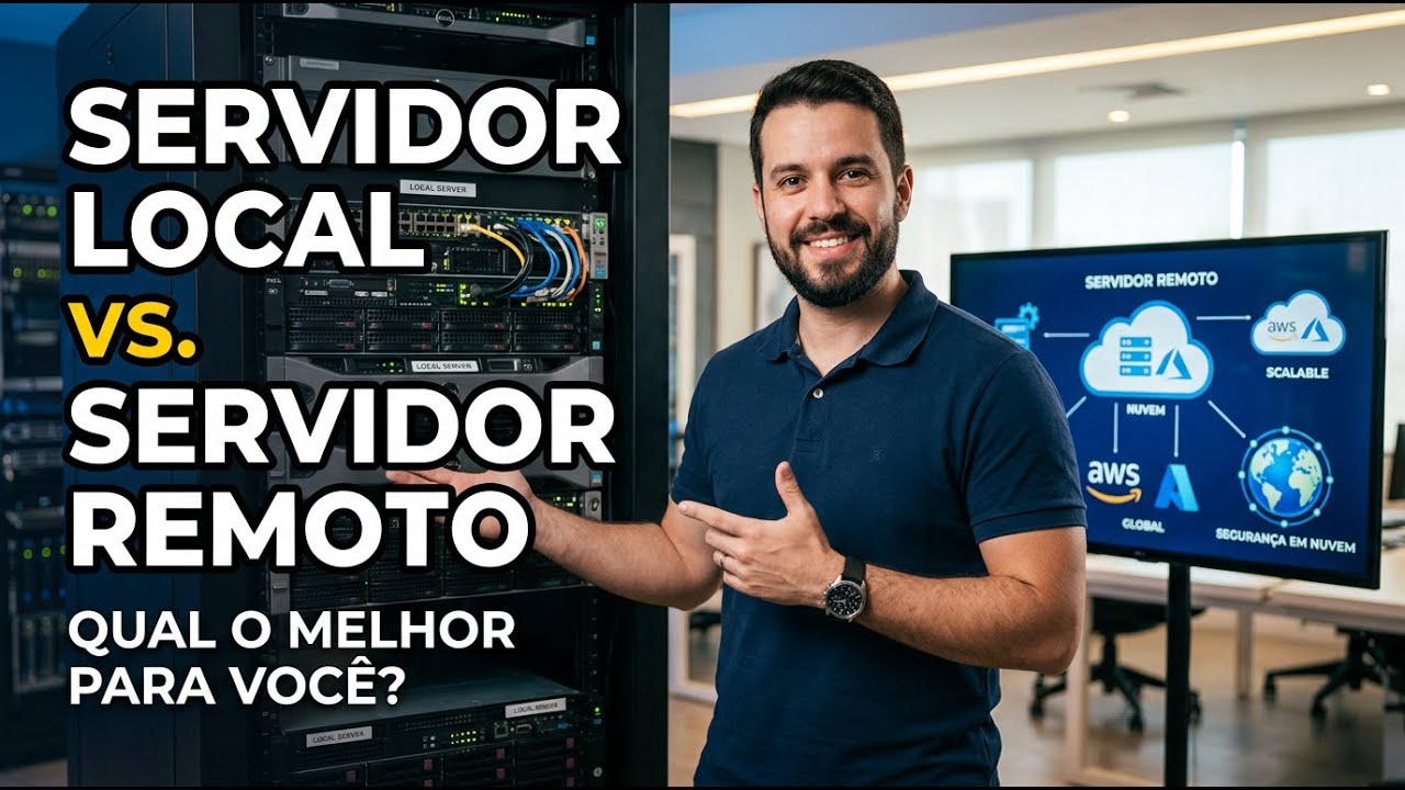Servidor Local vs Remoto: O Que Seu Negócio Precisa? - YouTube