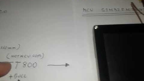 HOWTO Step 1 with FT800 and STM32F103C8T6 Blue Pill