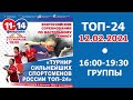 ТОП-24 до 19 лет. 12.02.2021 (16:00-19:30). Группы