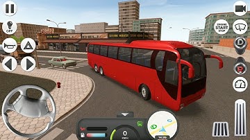 COACH BUS SIMULATOR - #13 THE PERFECT DRIVER | BUS GAMES - ANDROID IOS GAMEPLAY FHD