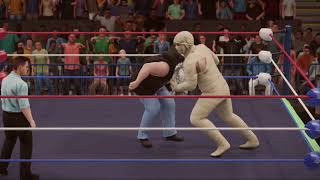 Wwe 2K18 Dream Match The Yeti Vs The Shockmaster