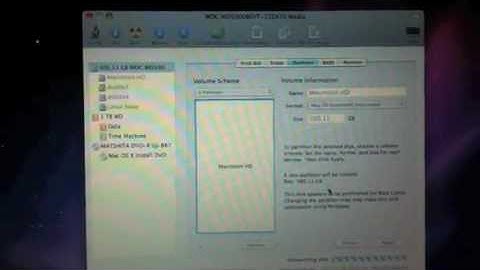 Snow Leopard Clean Installation (Thai)