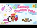 Snowy Thankful Song | Sago Mini Friends | Songs for Kids