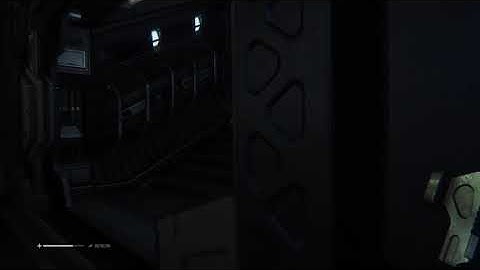 Alien Isolation gameplay , series x,  60 fps, hard difficulty