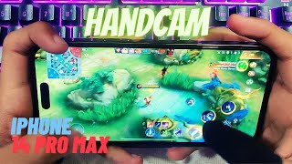 Gusion Gameplay Handcam On Iphone 14 Pro Max : Mobile Legends Bang Bang