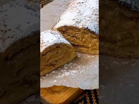 Бисквитный рулет с варёной сгущенкой