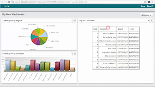 Customizing the User Defined Dashboard at Runtime