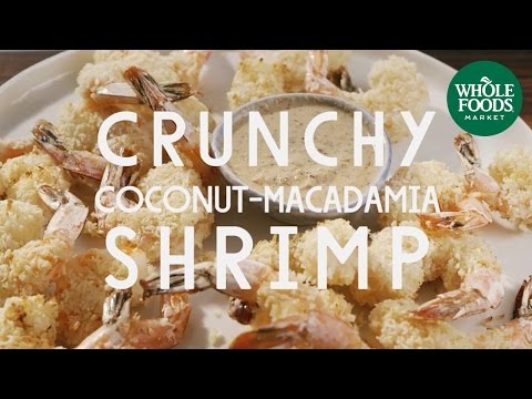 Paleo Crunchy Coconut-Macadamia Shrimp | Special Diet Recipes | Whole Foods Market