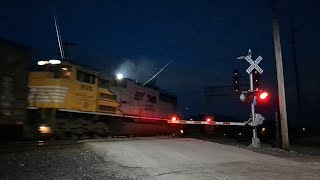 Sonic Bonnet | NS SD70ACe #1082 & SD70ACC #1800 (rear-DPU) head east @ Millbury w/ NS 14N | 8/13/23