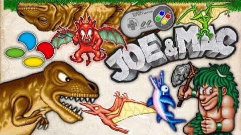 Joe and Mac - Caveman Ninja (SNES) - FULL GAMEPLAY LONGPLAY