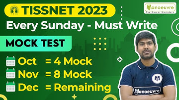 TISSNET 2023 - Mock Test | 25 Full Length TISSNET Level Mock Test | Score Maximizer | Mistakes