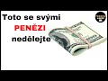 Ti, kteří dělají tyto 3 chyby nebudou NIKDY schopni šetřit PENÍZE! - Ramit Sethi