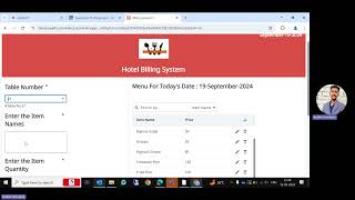 Demo of billing system for hotel built using UiPath Apps