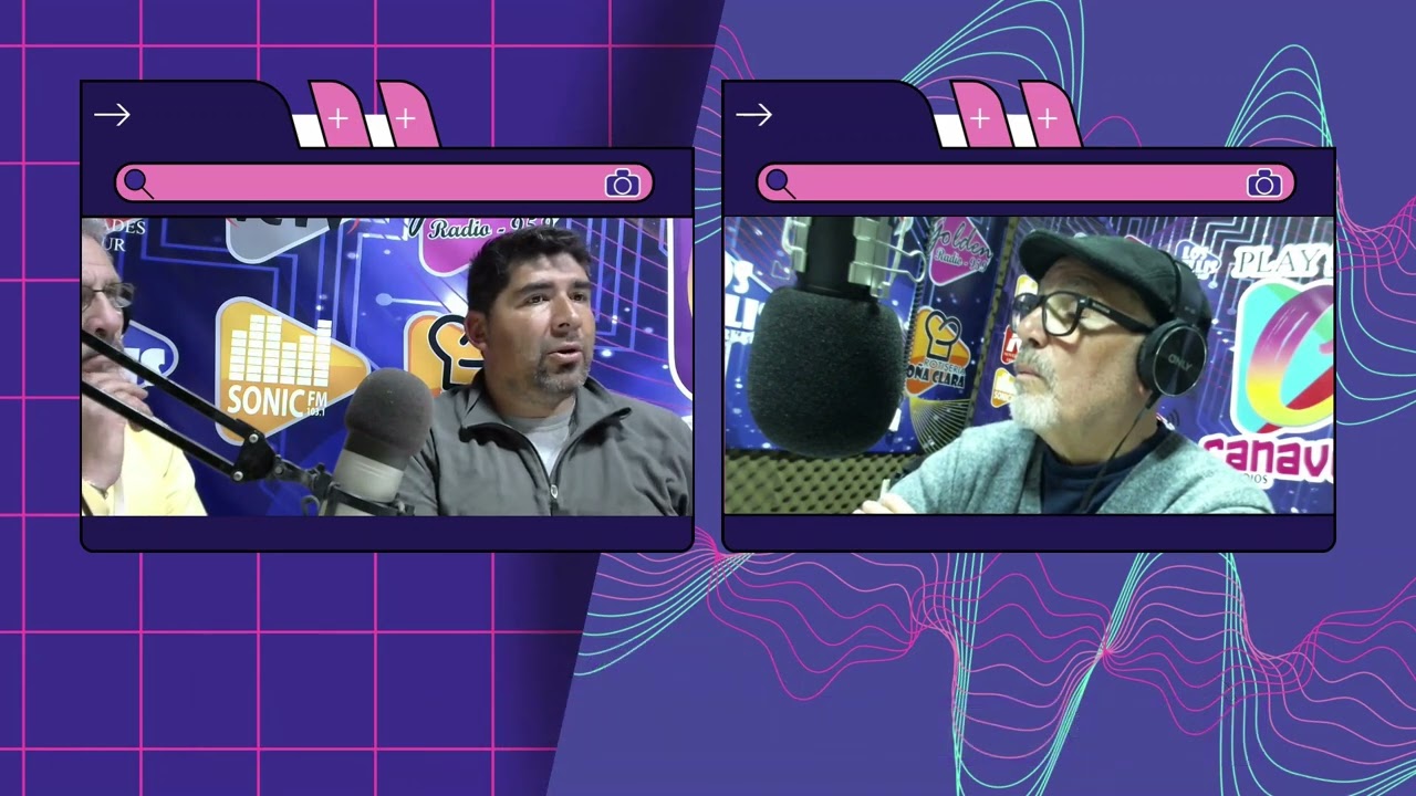 El Deportivo: Flavio Sanchez - profesor de hockey en Studebaker en los estudios de Fm Sonic.