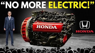 Honda CEO: This New Hybrid Engine Will Wipe The Floor With All Electric Cars in 2025!