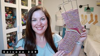 Episode 229 / 70,000 subscribers! 😲 + EPP + Knitting + Plastic Canvas