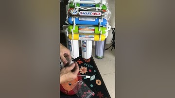 Cách lắp đặt máy lọc nước ro 11 cấp lọc có đèn UV không vỏ tủ