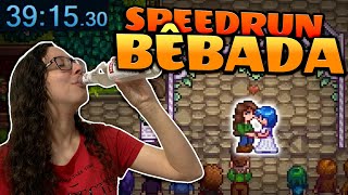 SPEEDRUN, mas 1 erro = 1 shot! 🥴🍷 ESPECIAL 100 MIL INSCRITOS!!