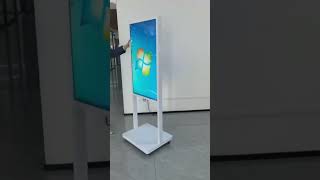 Digital Shop Window Display 43inch Single Screen Double Sided Android Free Cloud Server CMS Wifi