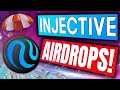 Airdrops are coming to injective get ready now 