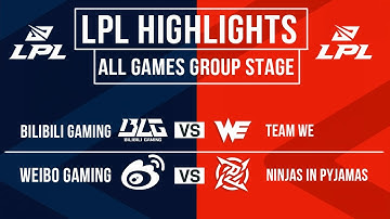 LPL Highlights ALL GAMES Group Stage Week 3 Day 4 | LPL 2025 Split 2