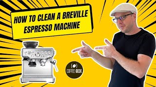 How to Clean Breville Barista Express using Tablets, Breville's