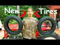 Abandoned Yanmar Tractor WILL IT START? Part 3: Tires and Seat