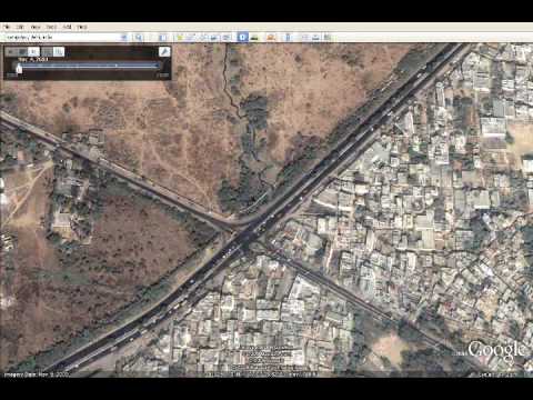 Google Earth - fan video, few features (Historical Imagery, Directions/Tours...  etc...