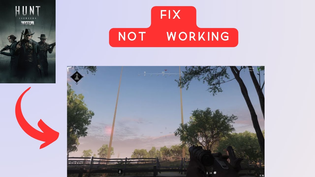 How to Fix Hunt Showdown 1896 not working - YouTube