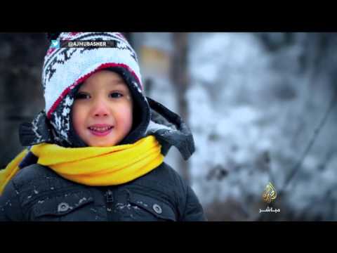 الفنان المغربي رشيد غلام يغني للطفل اللاجئ السوري صرخة