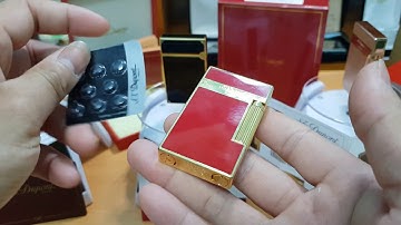 Bật lửa Dupont sơn mài đỏ tươi trơn bóng D61V | Deva.vn | Giá 750.000 Đ